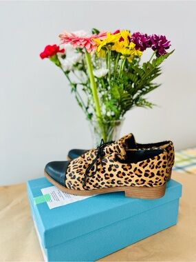 Django & Juliette Kotty Loafers in Ocelot size 40